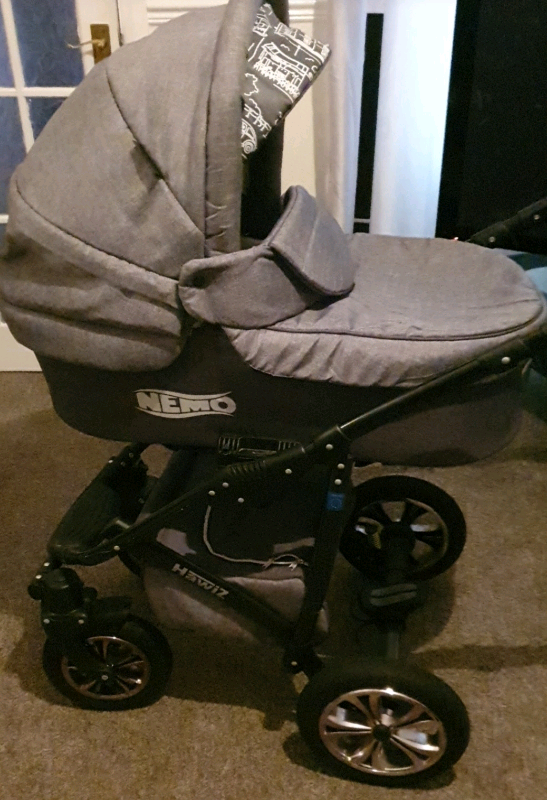 nemo pram grey
